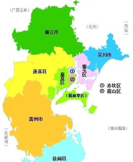 湛江在哪里 湛江在哪里属于哪个省的