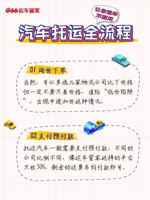 简单易懂！汽车托运手续一次告诉你