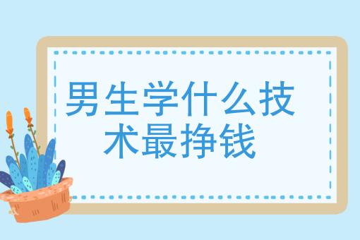 男生学什么技术最挣钱