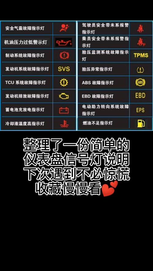 解密汽车仪表盘信号指示灯一直亮的隐秘密码